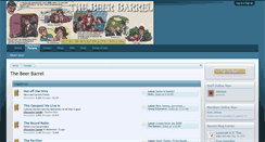 Desktop Screenshot of forum.thebeerbarrel.net
